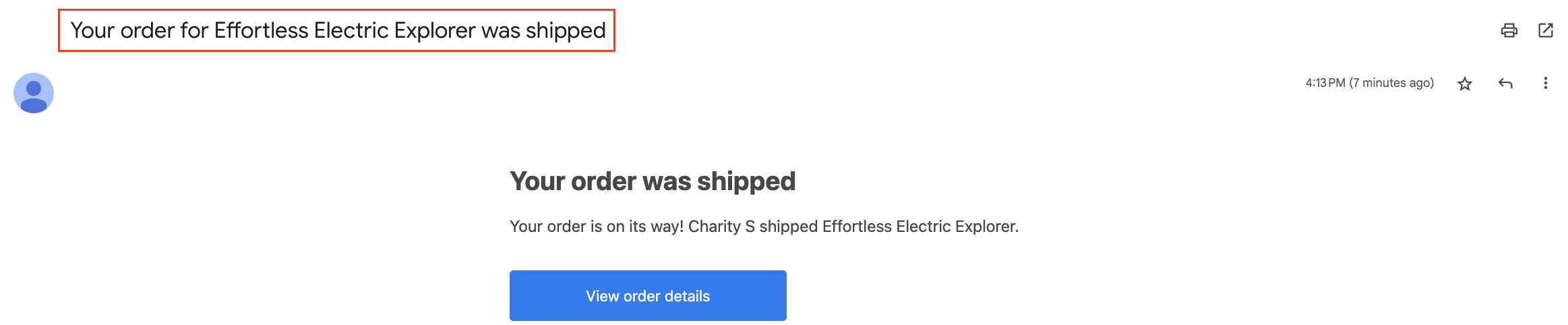 Email subject with select logic